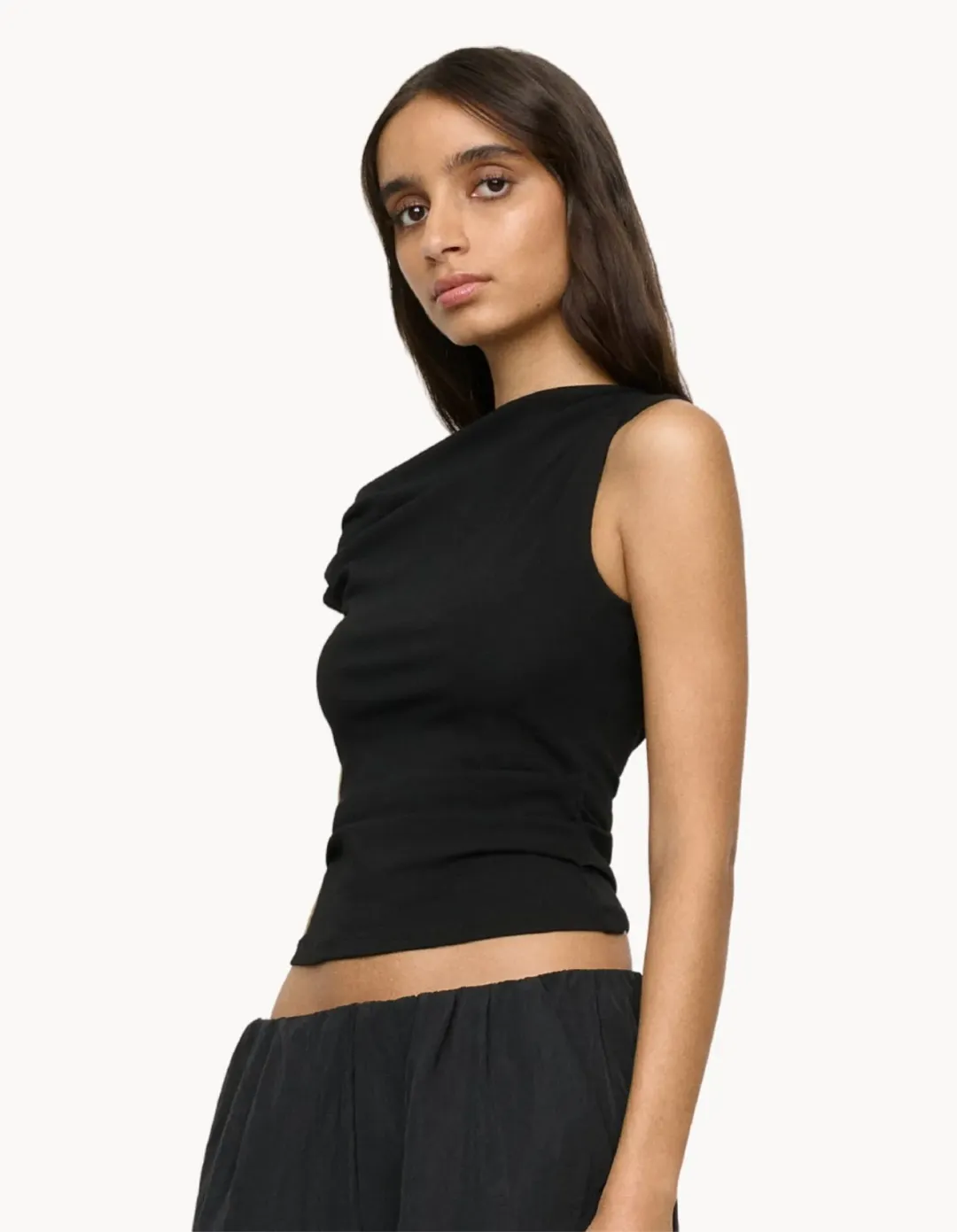 One Of Others Paeton Top Black Size 2 AU for rent on The Volte - main image