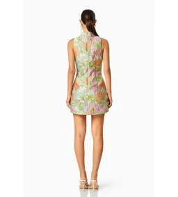 Elliatt Sunbeam Mini Dress In Green Floral Size S/AU 8 for rent on The Volte - image 5