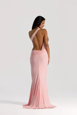 Natalie Rolt Odette Gown Blossom Pink for rent on The Volte - image 2