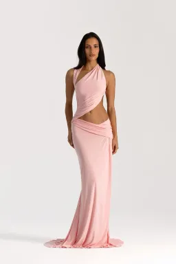 Natalie Rolt Odette Gown Blossom Pink for rent on The Volte - image 1