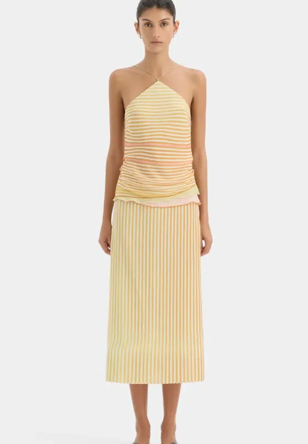 Sir Calypso Set in Striped Sorbet Size 2/10 - Image 1