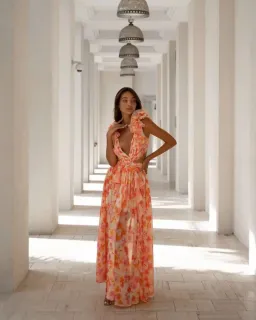 Anne Louise Clementine Maxi Dress for rent on The Volte - image 3