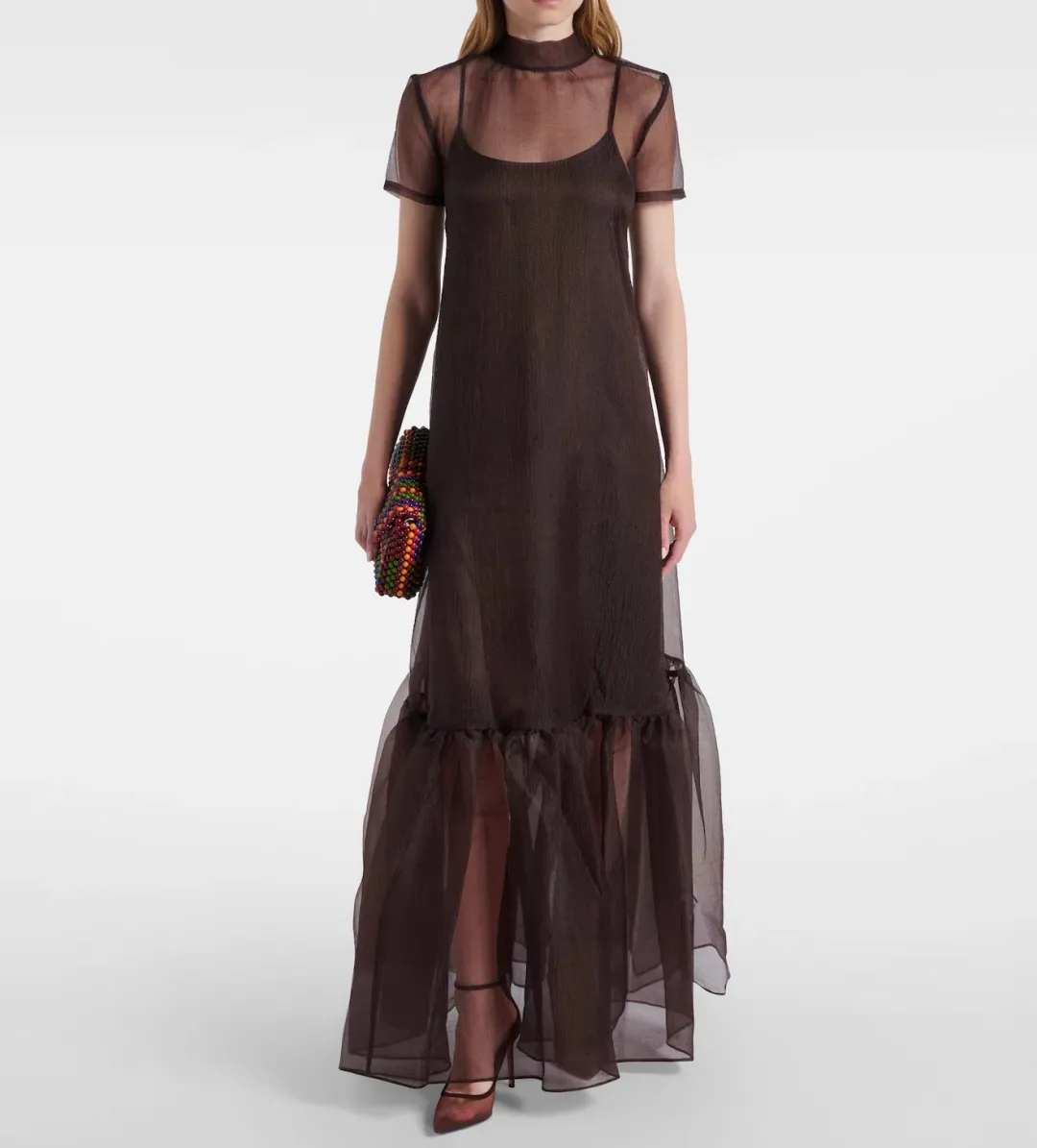 Staud Calluna Organza Maxi Size 8 for rent on The Volte - main image