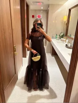 Staud Calluna Organza Maxi Size 8 for rent on The Volte - image 1