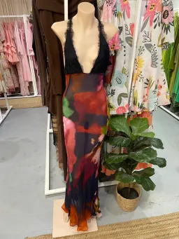 Rat & Boa Paola Slip Dress Mulit-Colour for rent on The Volte - image 4