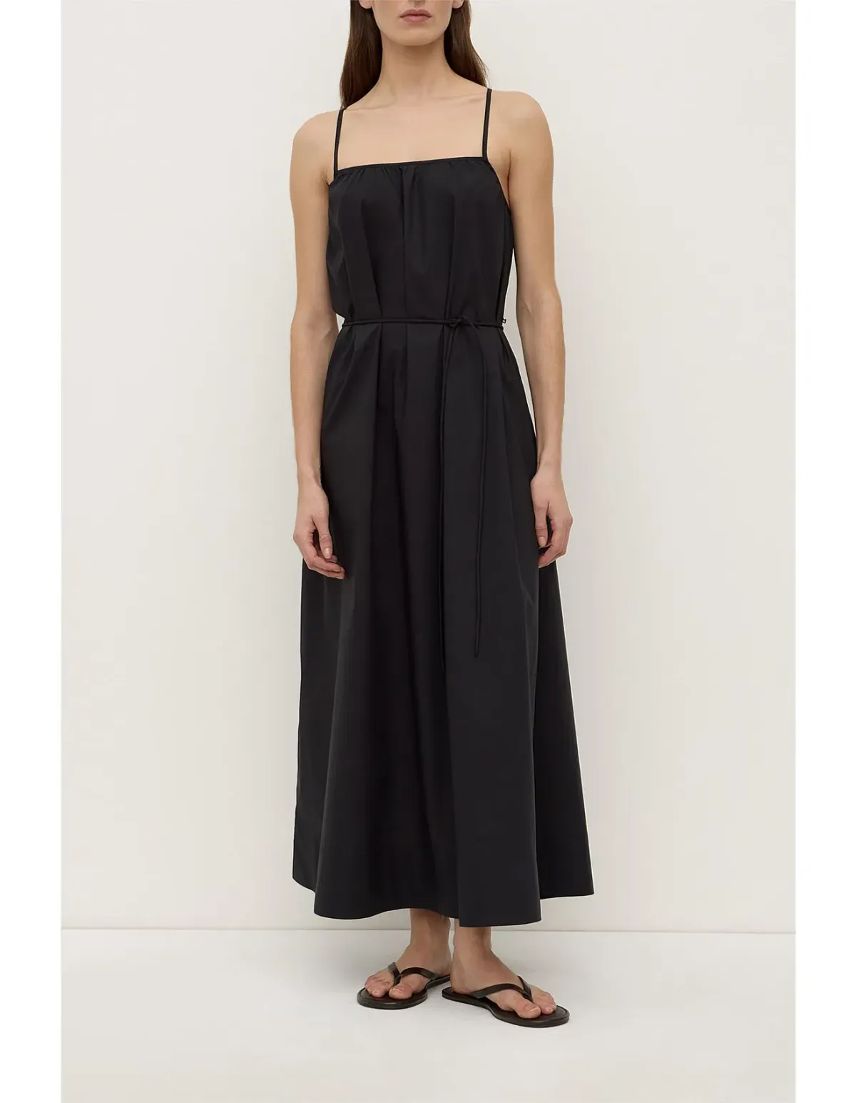 ASSEMBLY LABEL Celine Tie Back Dress Black Size 8 - Image 1