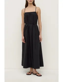 ASSEMBLY LABEL Celine Tie Back Dress Black Size 8 for rent on The Volte - image 1