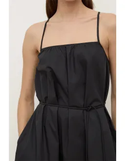 ASSEMBLY LABEL Celine Tie Back Dress Black Size 8 for rent on The Volte - image 5