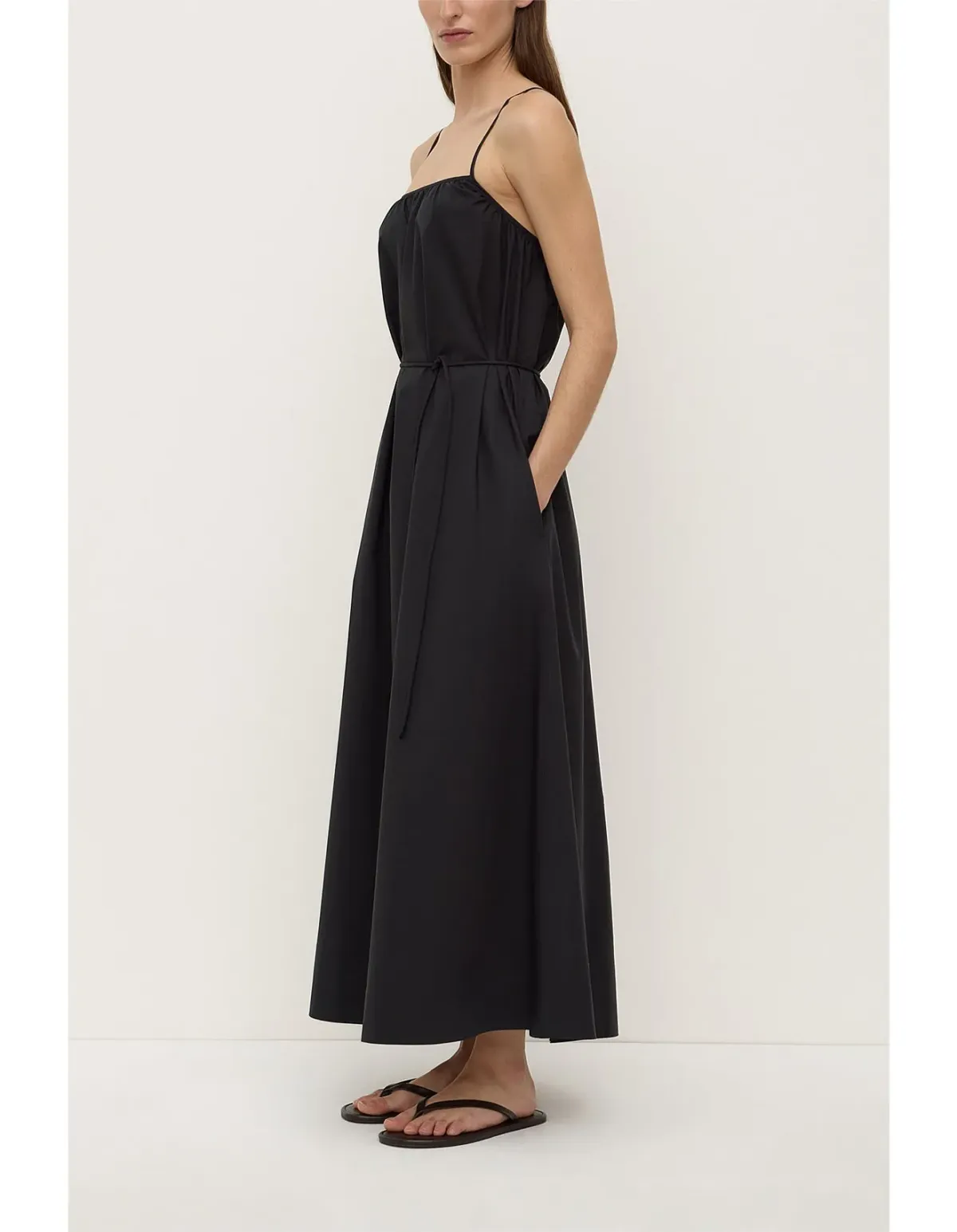 ASSEMBLY LABEL Celine Tie Back Dress Black Size 8 - Image 2