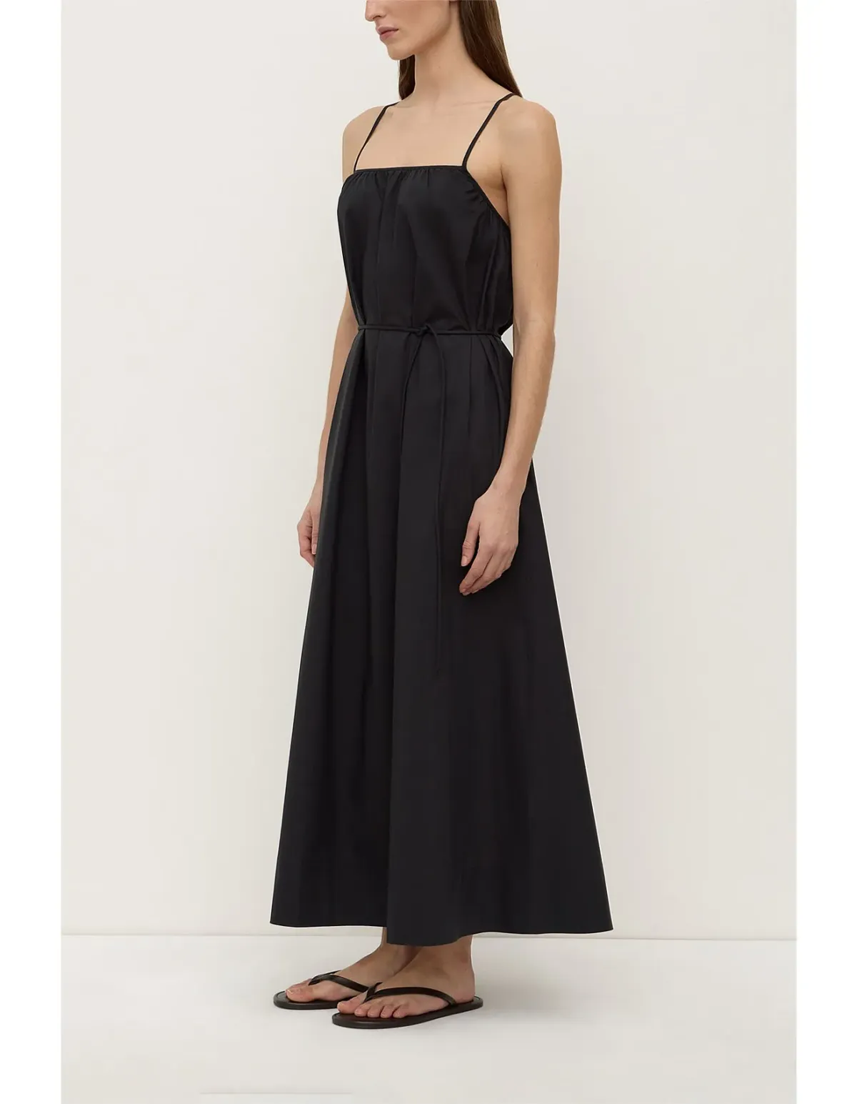 ASSEMBLY LABEL Celine Tie Back Dress Black Size 8 - Image 3