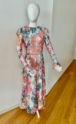 Only One Ashley Mercy Sequin Floral Dress – Size 12 for rent on The Volte - image 3