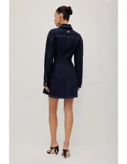 AJE STUDIO Marcelline Denim Dress Size 10 AU for rent on The Volte - image 4