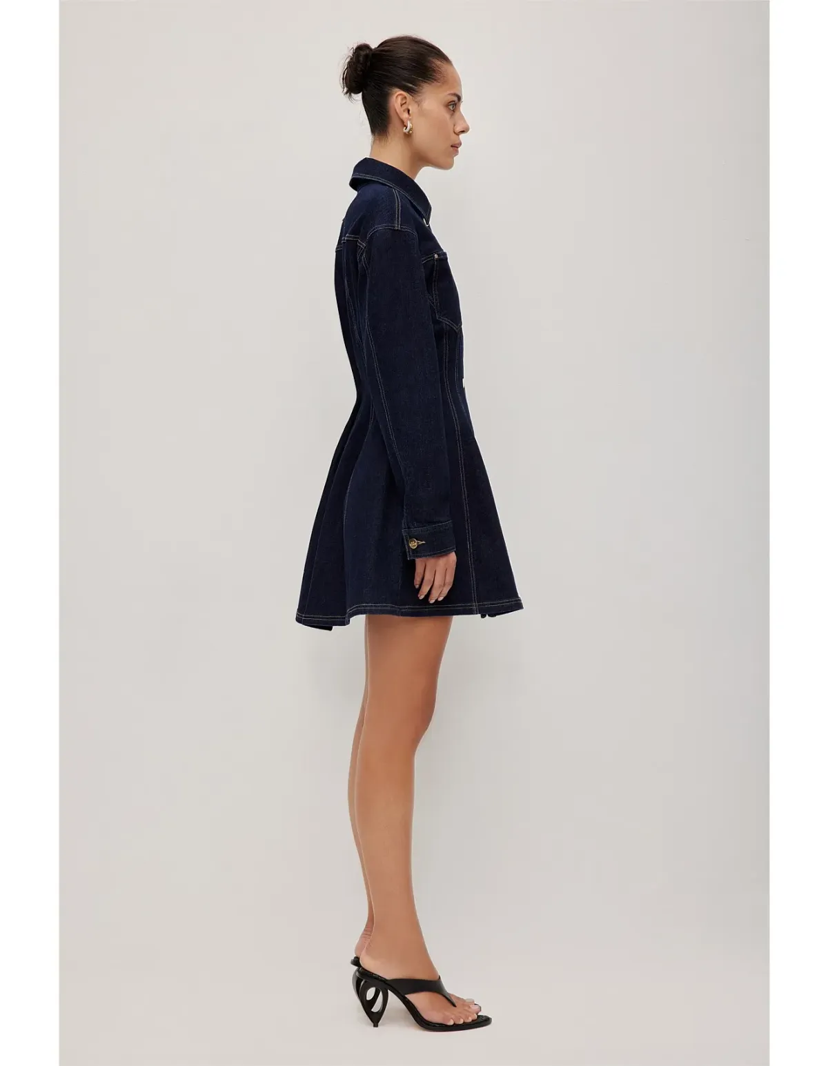 AJE STUDIO Marcelline Denim Dress Size 10 AU - Image 5