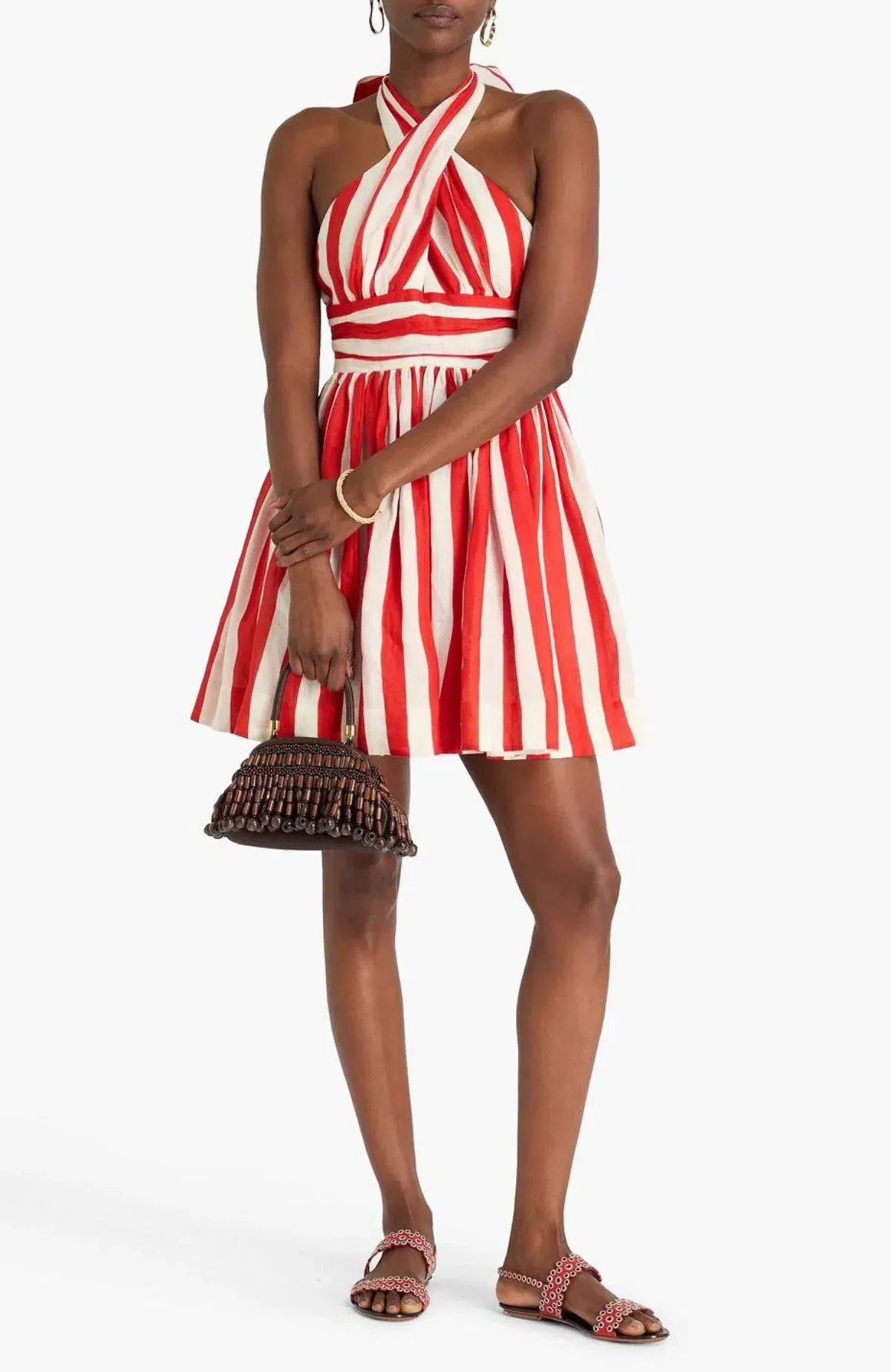 Zimmermann Alight Halter Mini Dress AU 10 / 1 - Image 1