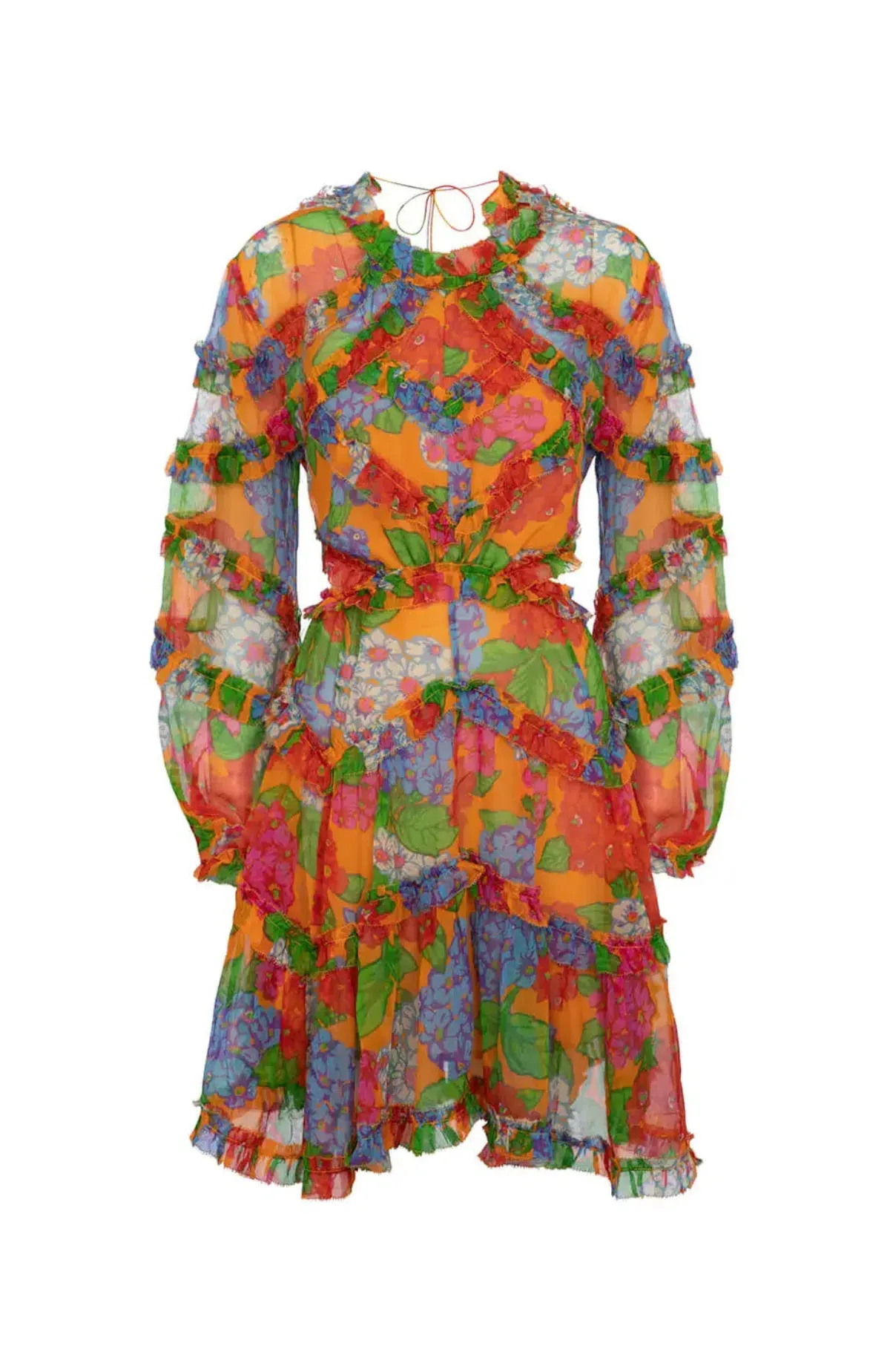 Share Zimmermann Riders Frill Mini Dress AU 10 / 1 - Image 5