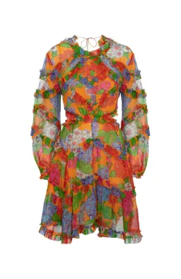 Share Zimmermann Riders Frill Mini Dress AU 10 / 1 for rent on The Volte - image 5