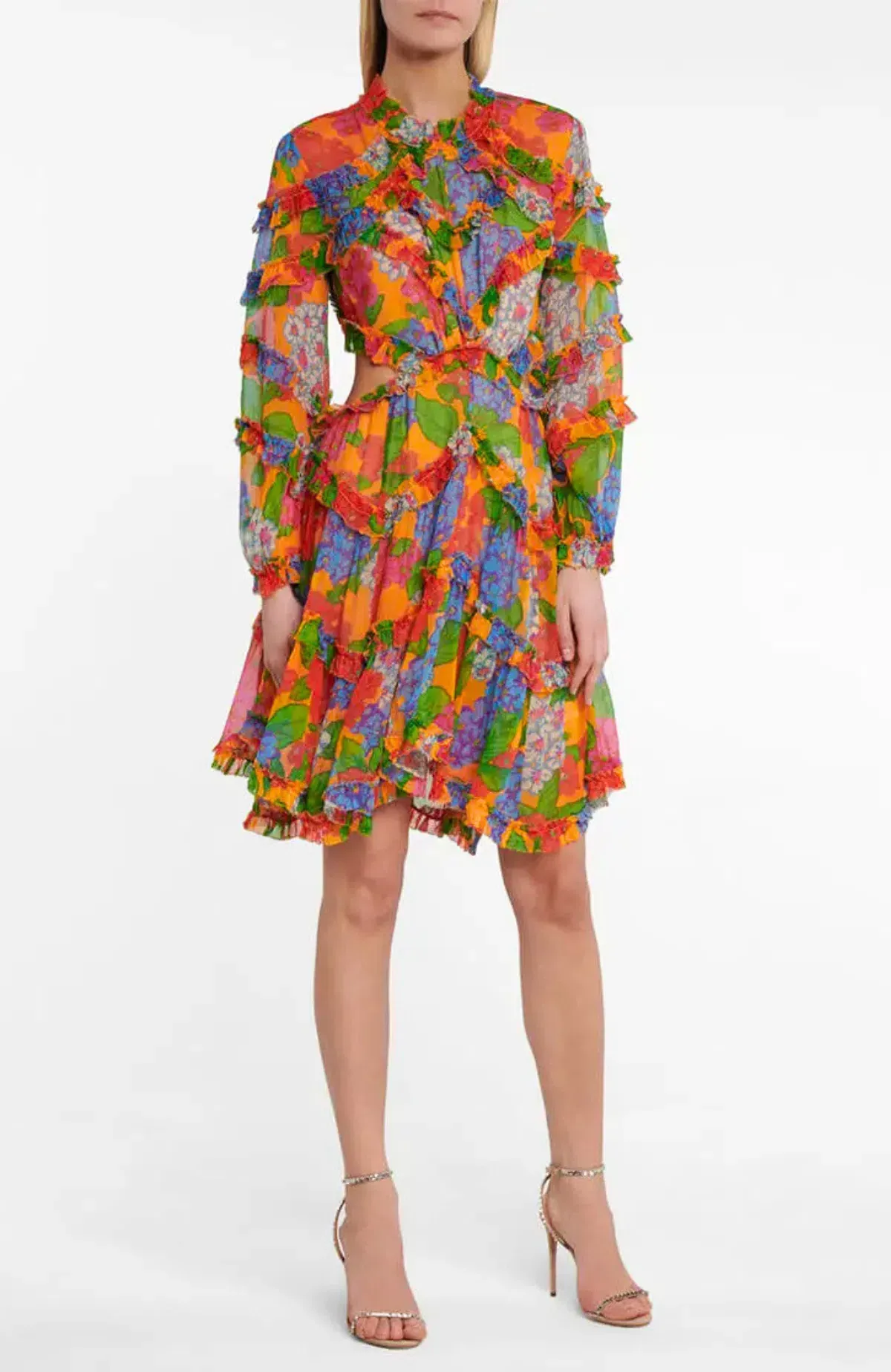 Share Zimmermann Riders Frill Mini Dress AU 10 / 1 - Image 1