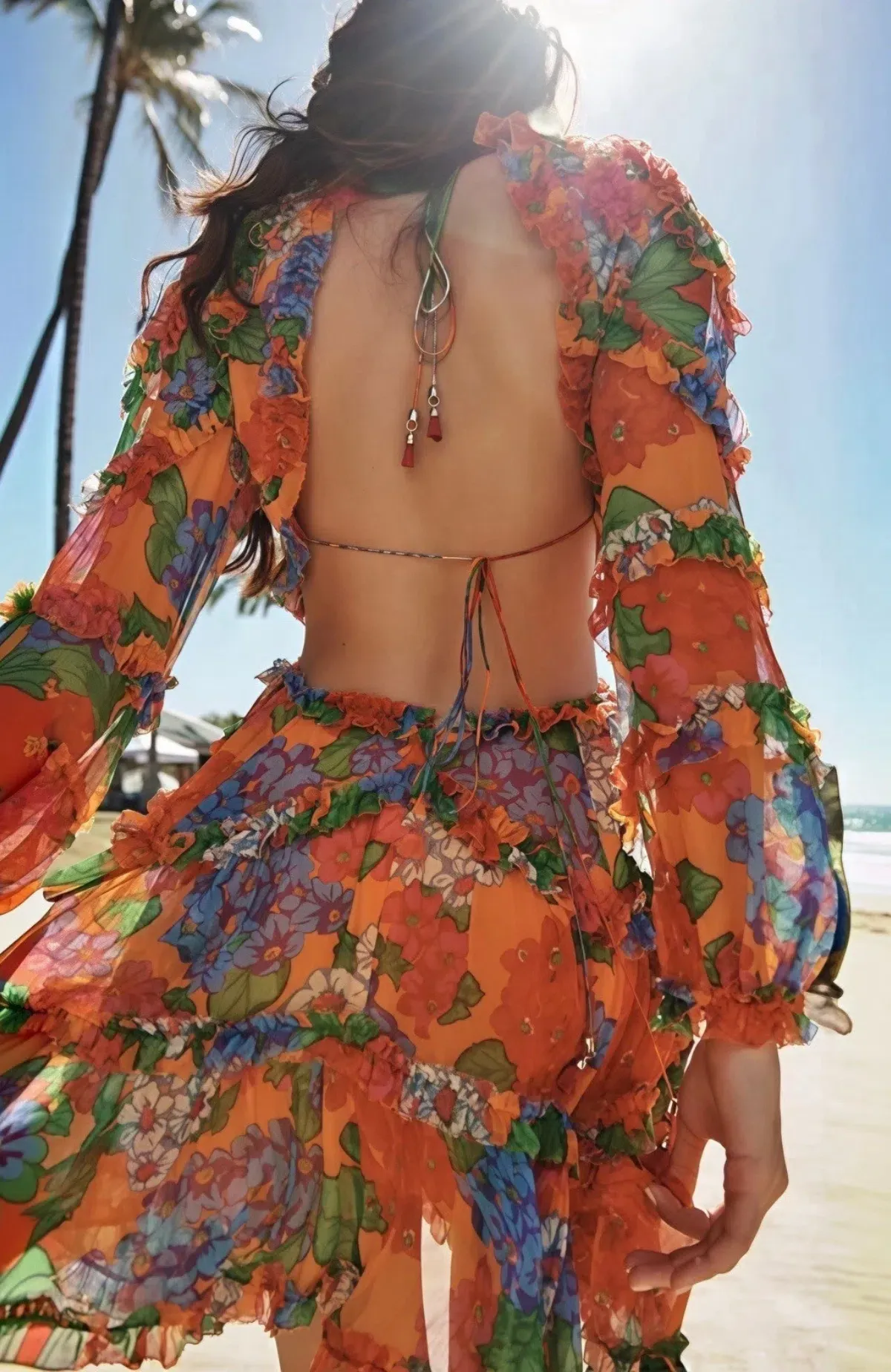 Share Zimmermann Riders Frill Mini Dress AU 10 / 1 - Image 4