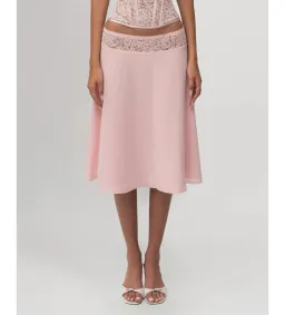 Fenity Bloom Midi Set Pink Size XS for rent on The Volte - image 4