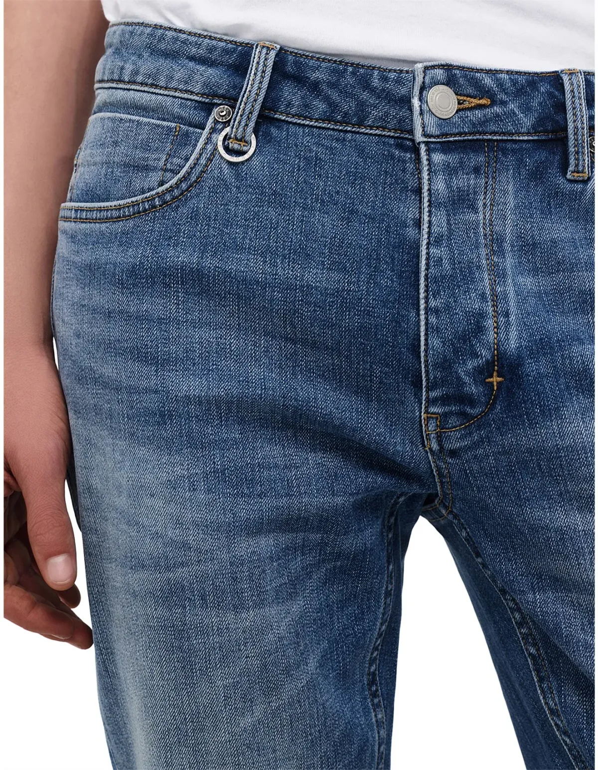 Neuw Denim Lou Straight Mid Rise 34/32 Afterlife - Image 4
