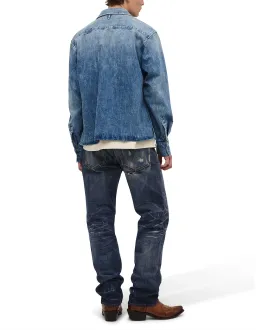 Neuw Denim Lou Straight Mid Rise 34/32 Afterlife for rent on The Volte - image 5