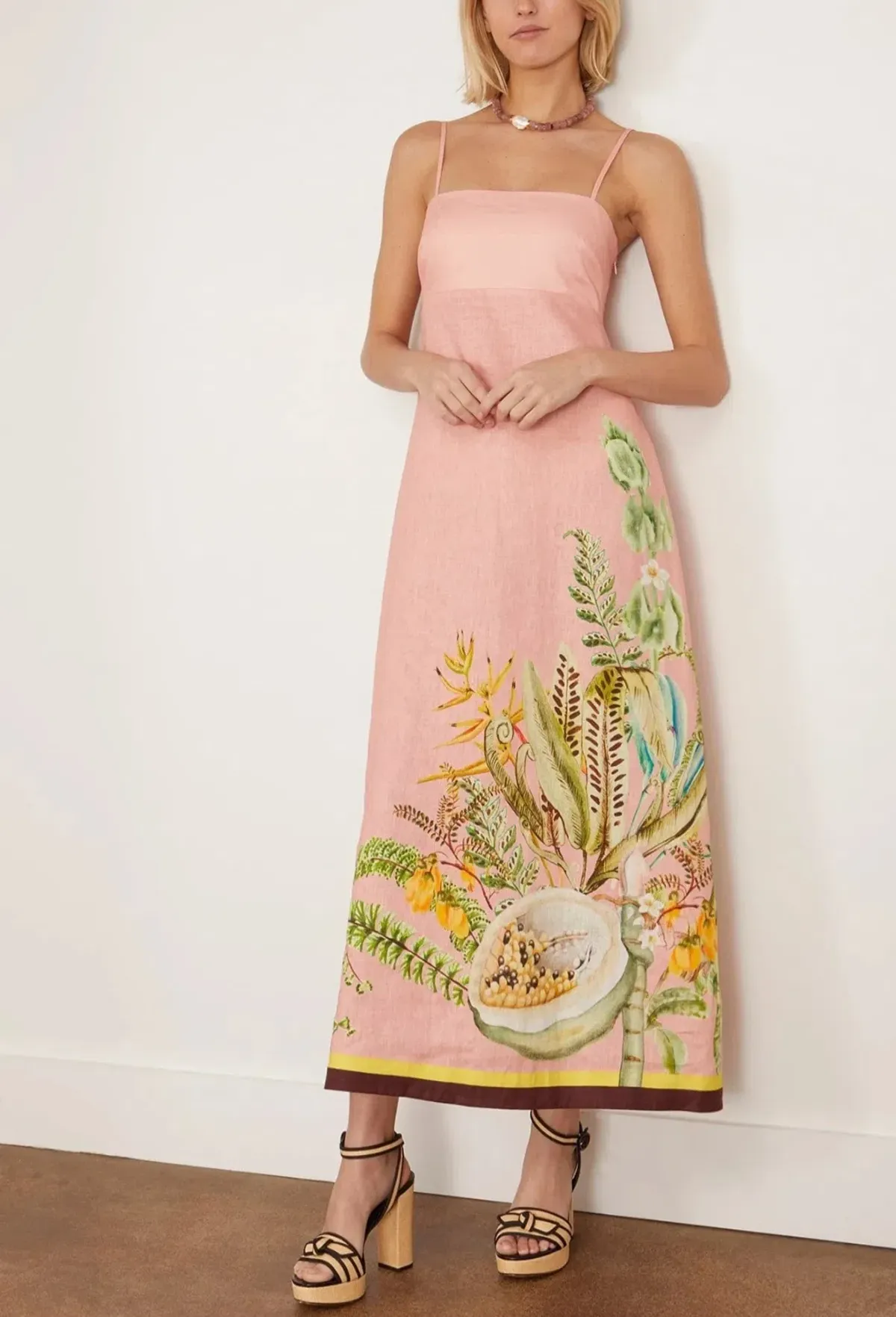 Alemais Papaya Sundress in Pink Size 16 - Image 1
