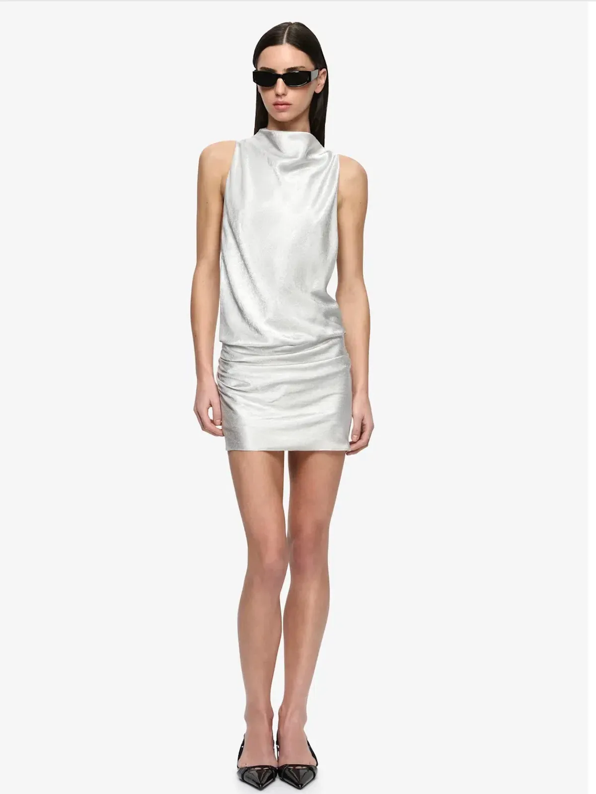 Bec and Bridge JUNA HIGH NECK MINI DRESS Size 8 - Image 1