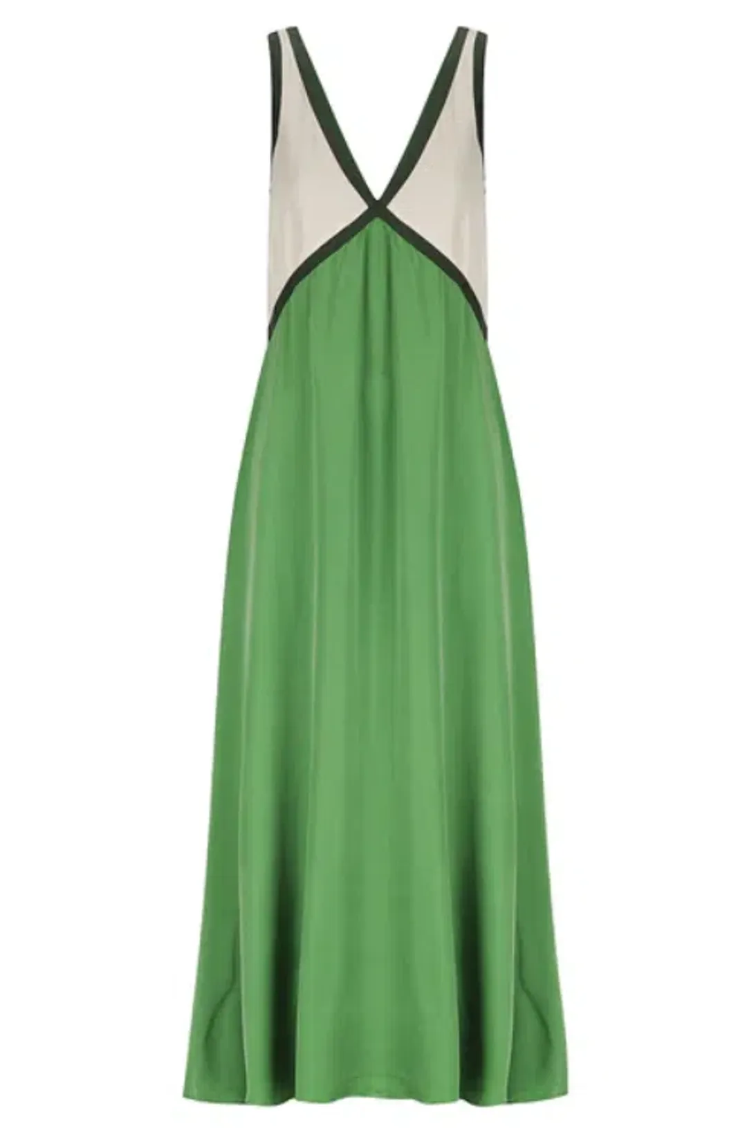 Sancia The Naomi Cupro Maxi Dress Size AU 8/S for rent on The Volte - main image