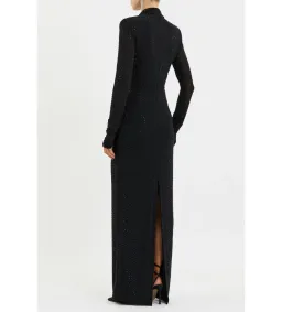 Rebecca Vallance Stardust Maxi Gown Black Size 8 for rent on The Volte - image 2