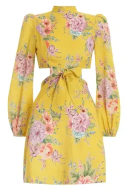 Zimmermann Zinnia Bow Cut Out Mini Dress AU 8 / S for rent on The Volte - image 5