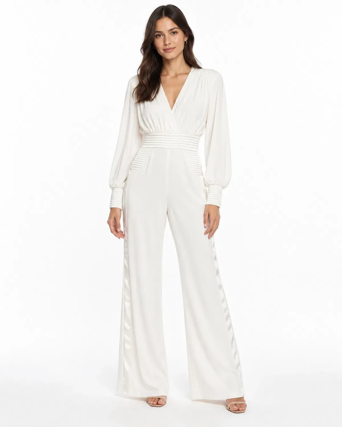 Zhivago Ready Jumpsuit White Size 8 - Image 1