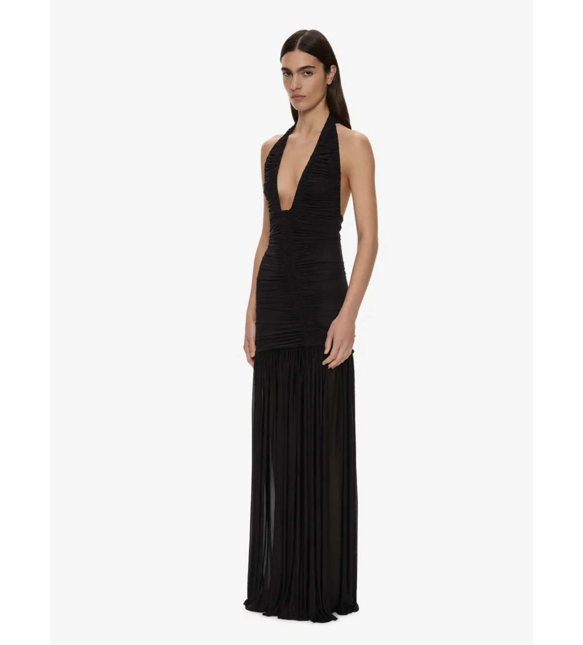 Christopher Esber Orion Maxi Gown Black Size AU 8 - Image 3