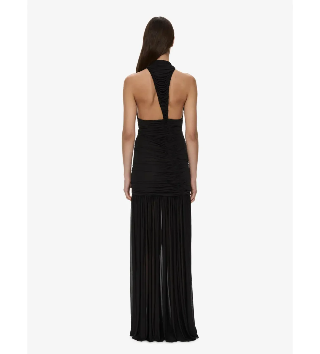Christopher Esber Orion Maxi Gown Black Size AU 8 for rent on The Volte - main image