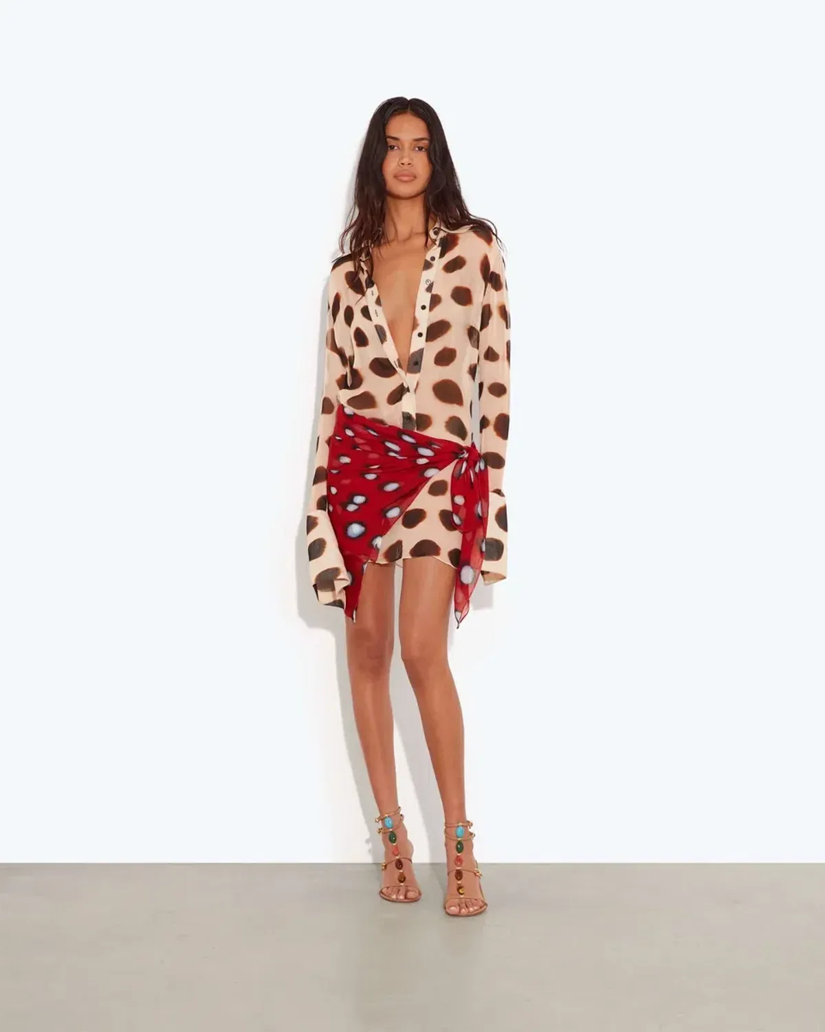 Rat & Boa NIlah Shirt Dress Size M / AU 10 - Image 2