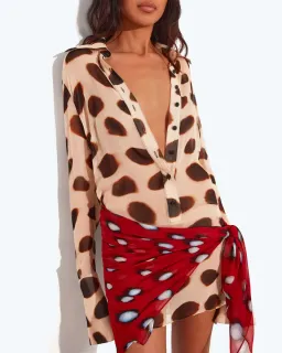 Rat & Boa NIlah Shirt Dress Size M / AU 10 for rent on The Volte - image 4