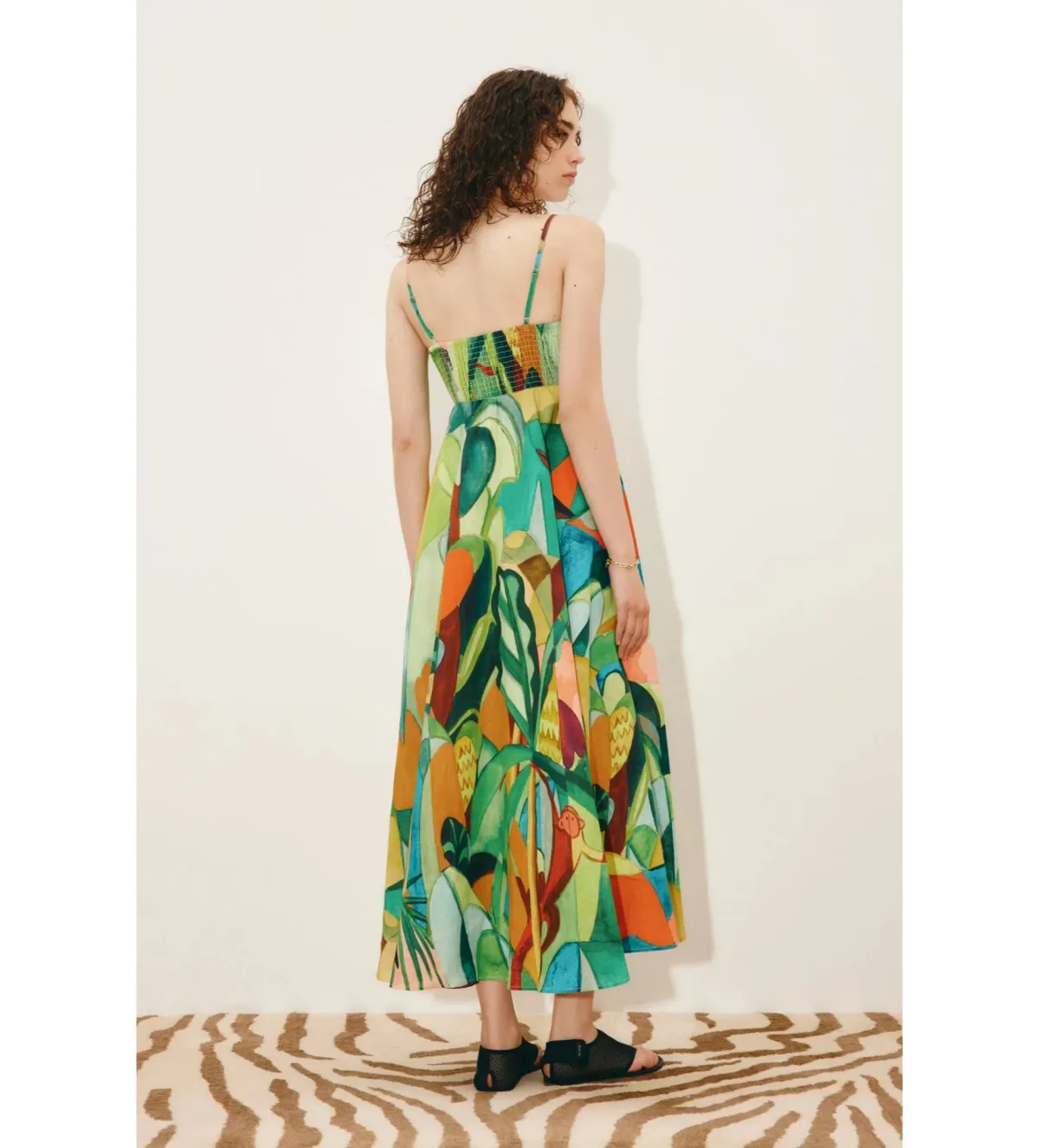Alemais Mokshini Midi Sundress Print Size 12 - Image 2
