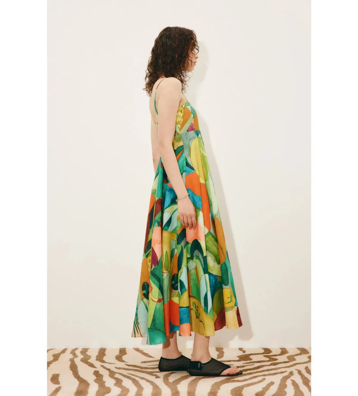 Alemais Mokshini Midi Sundress Print Size 12 - Image 3