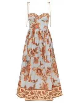 Zimmerman ASTER CORSET MIDI DRESS for rent on The Volte - image 1