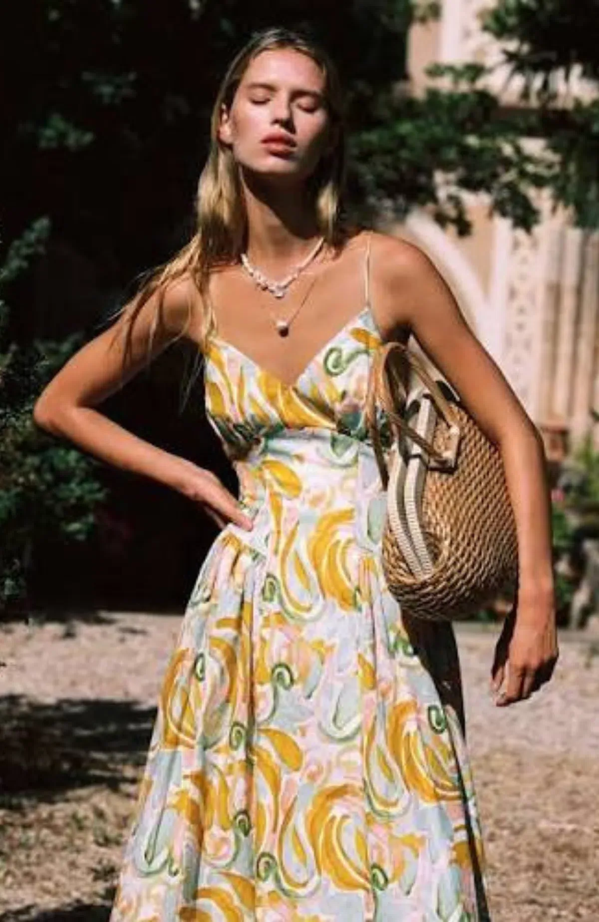 Steele Jasmine Allegro Print Midi Dress Size AU 12 / L - Image 4