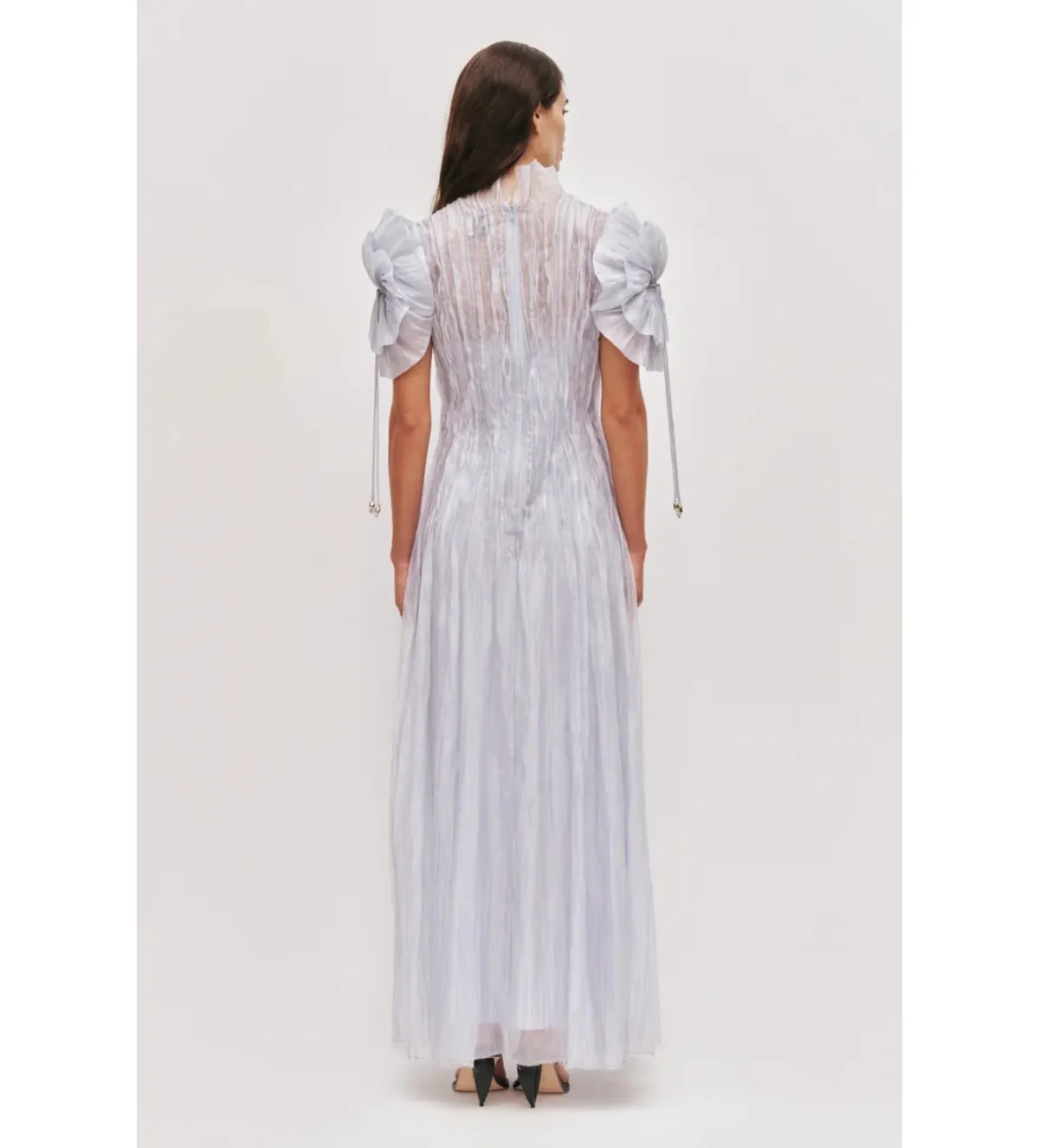 Aje Clara Maxi Dress French Blue Size 10 - Image 2