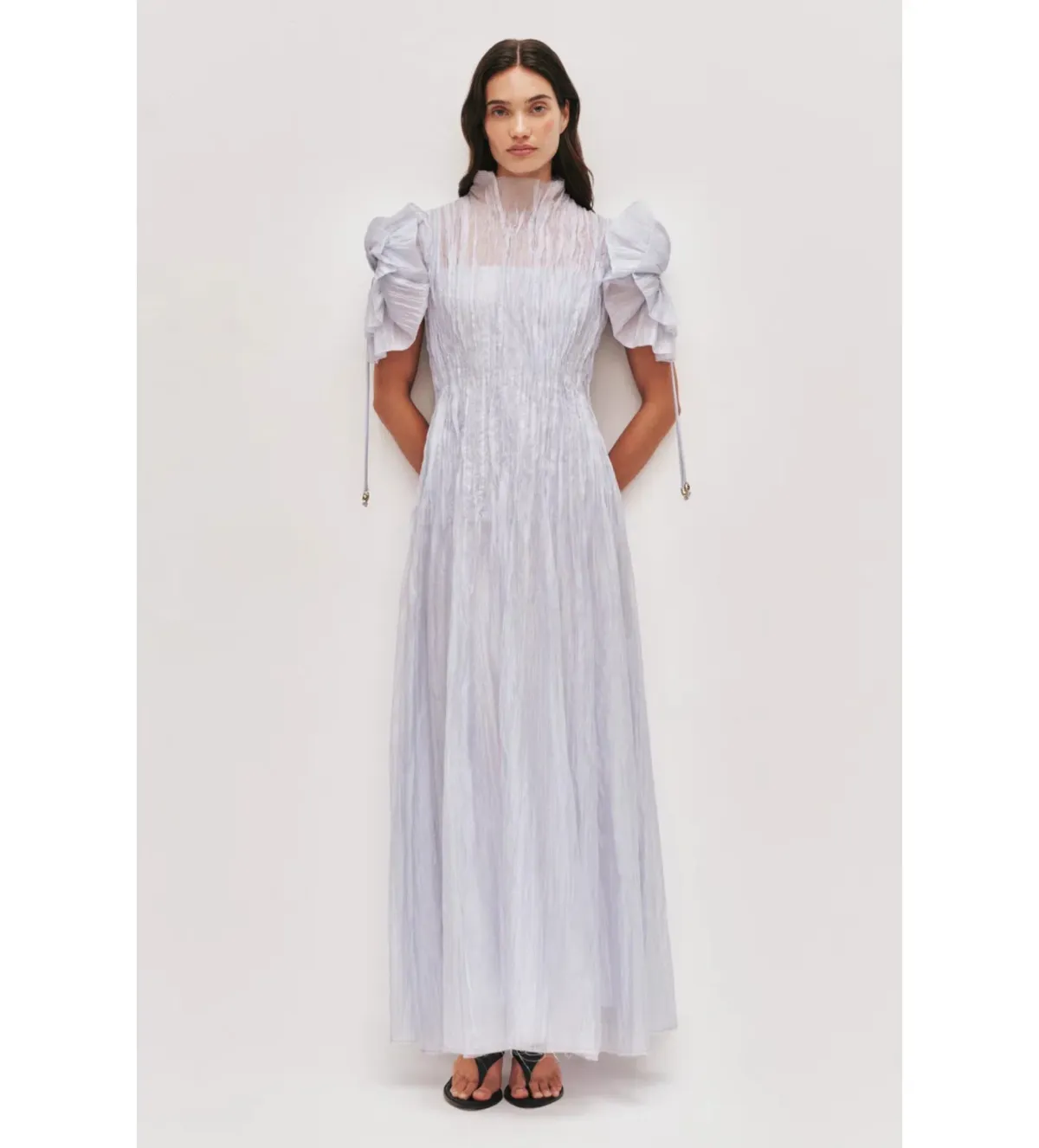 Aje Clara Maxi Dress French Blue Size 14 - Image 1