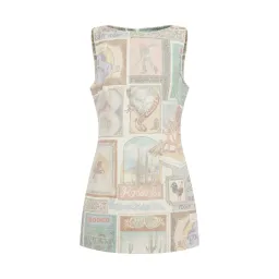 Alemais Andie Denim Mini Dress Size 6 for rent on The Volte - image 6