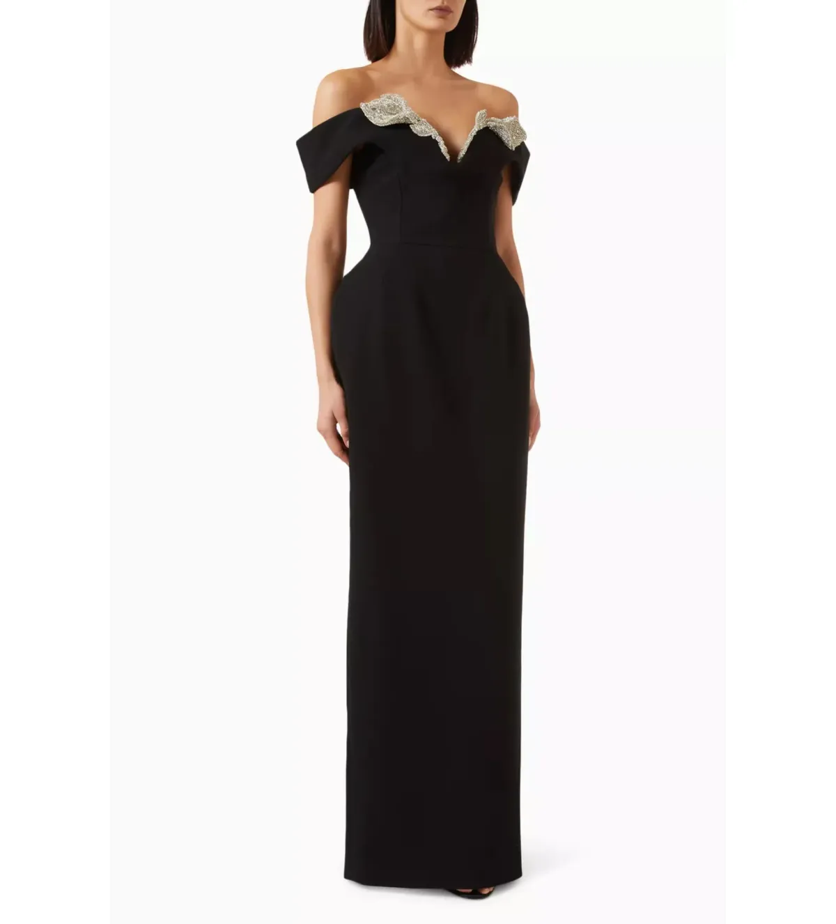 Rachel Gilbert Oscar Gown in Black Size AU8 - Image 1