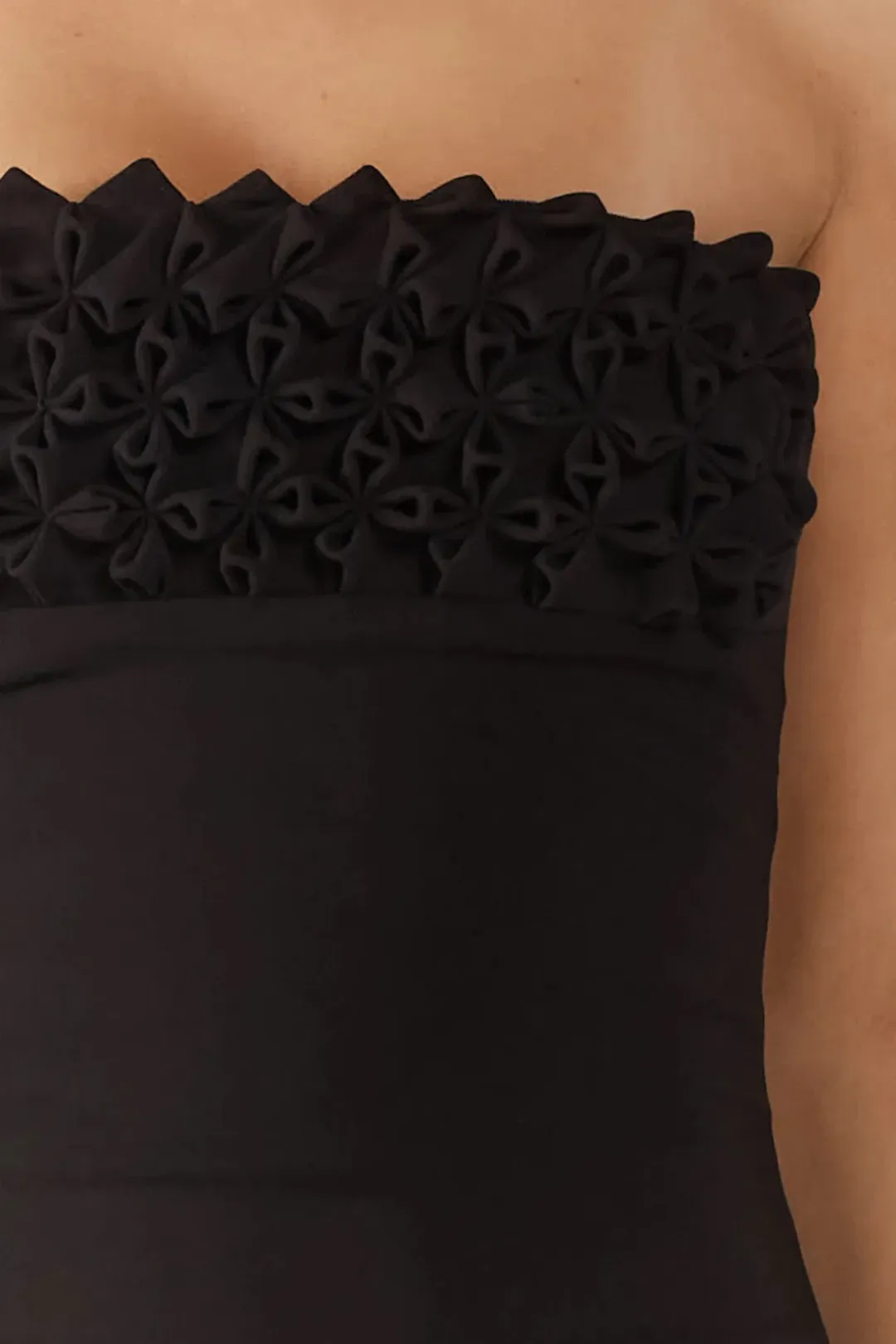 Ance Gria Margot Maxi Dress; Black; Medium / AU 10 for rent on The Volte - main image