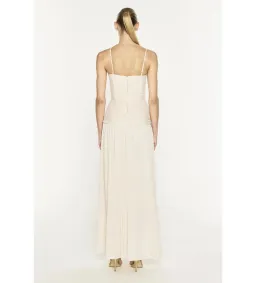 Manning Cartell Double Time Pleat Maxi Dress Nougat Size 8 for rent on The Volte - image 2