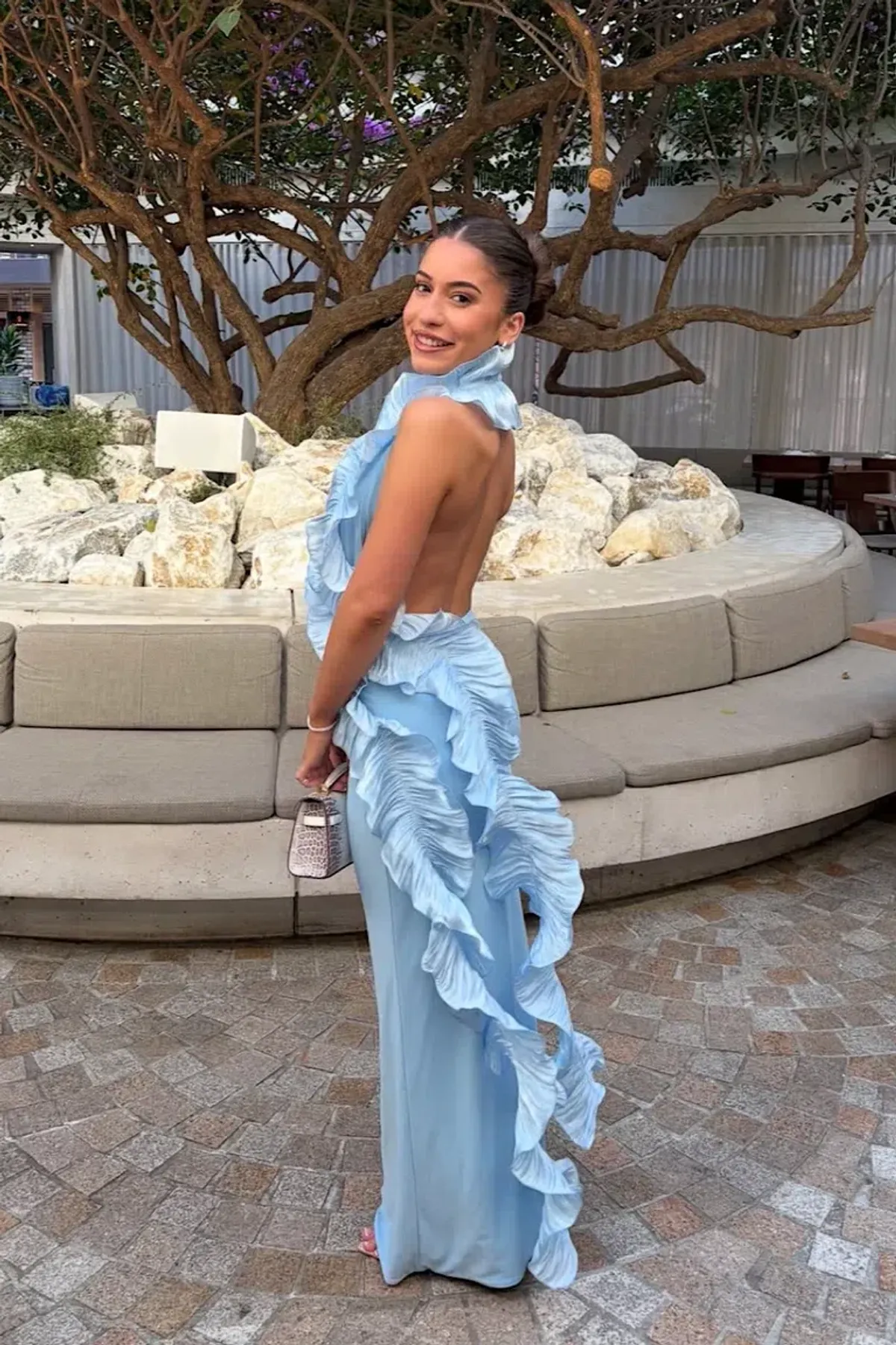 Deconduarte Hydrangea Maxi Dress - Image 3