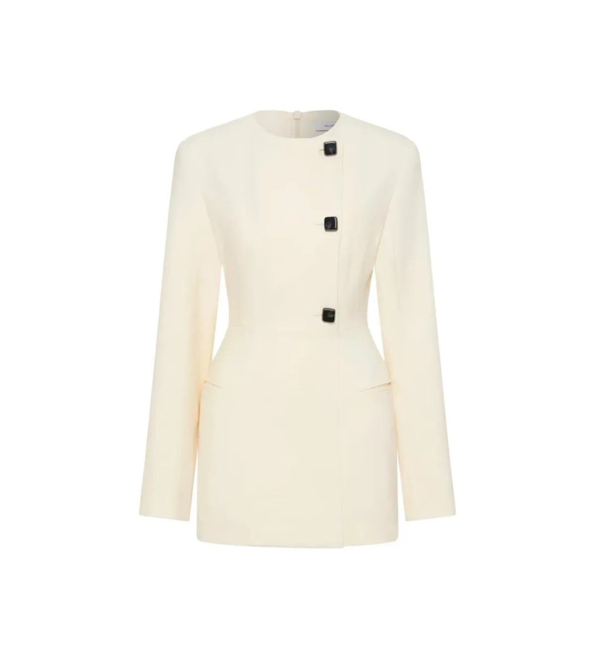 Rachel Gilbert Finley Mini Dress in Crème Size AU 8 - Image 1