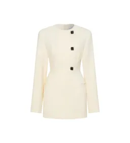 Rachel Gilbert Finley Mini Dress in Crème Size AU 8 for rent on The Volte - image 1