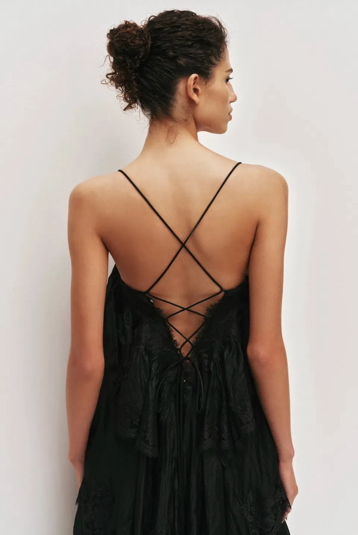 Aje Ophelia Lace Gown Black Size 6 - Image 3