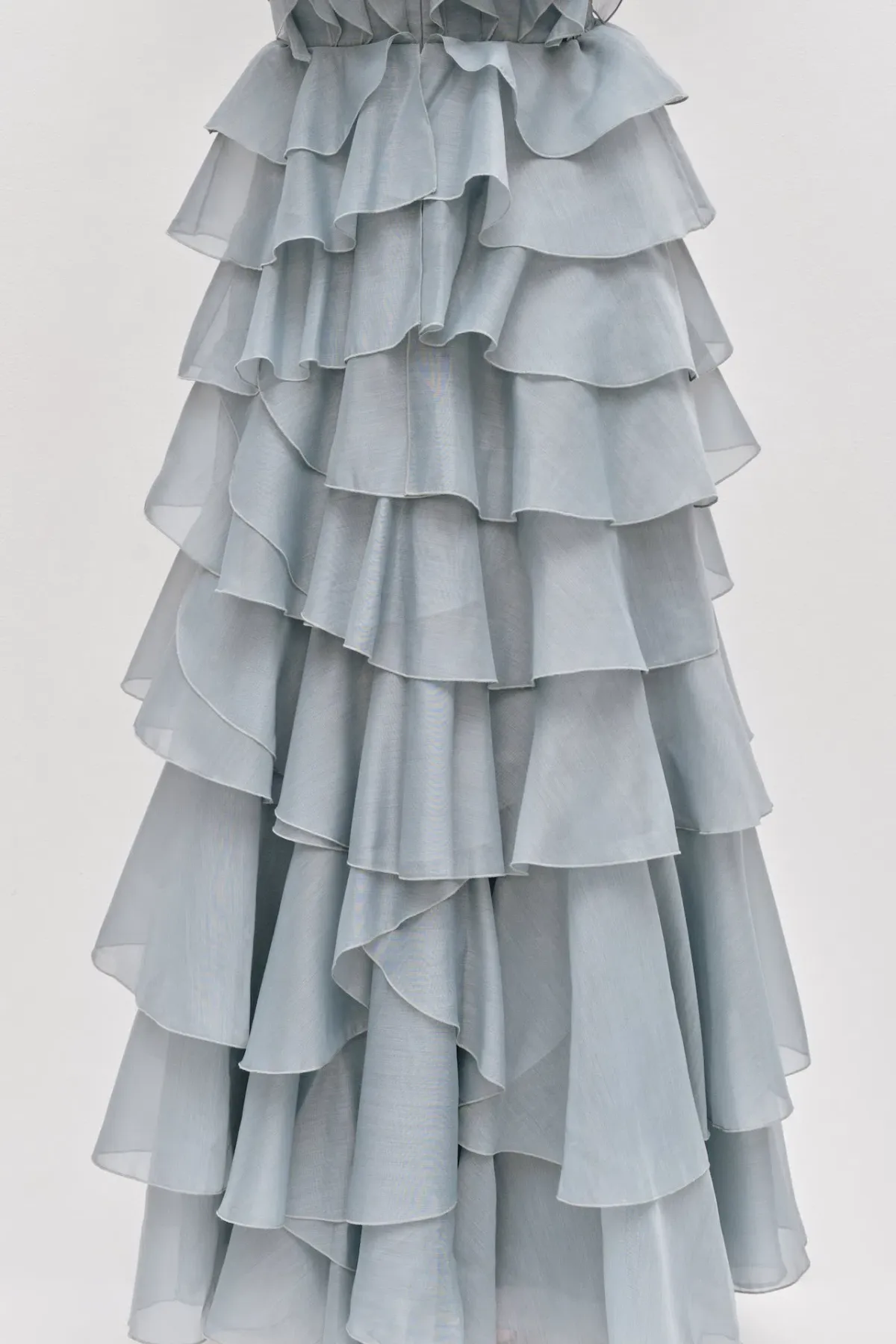 Aje Cleo Maxi Gown in Duck Egg Size 12 - Image 6